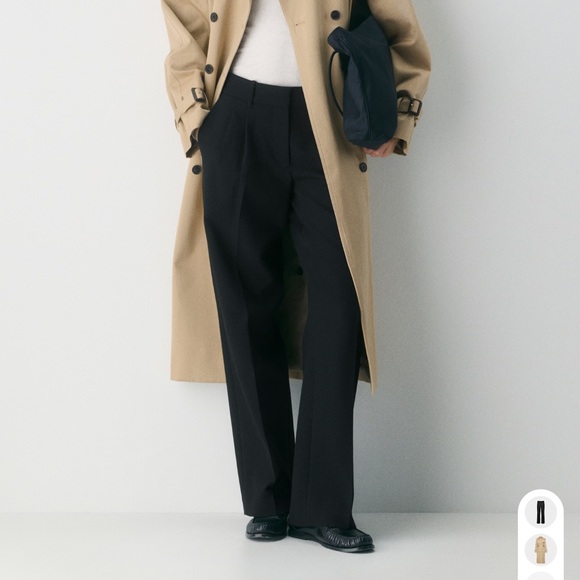 Aritzia Low Rise Effortless pants - Picture 2 of 2